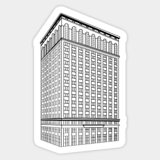 Daniel Burnham • Ford Building • Detroit, Michigan Sticker